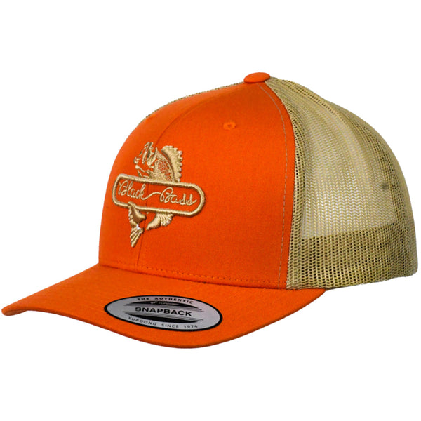 BLACK BASS Gorra Panel Snapback Rust Orange/Khaki 6606TRUKH-ONE