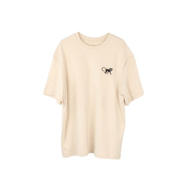 T-shirt Barrio Monkeylion - Beige Claro