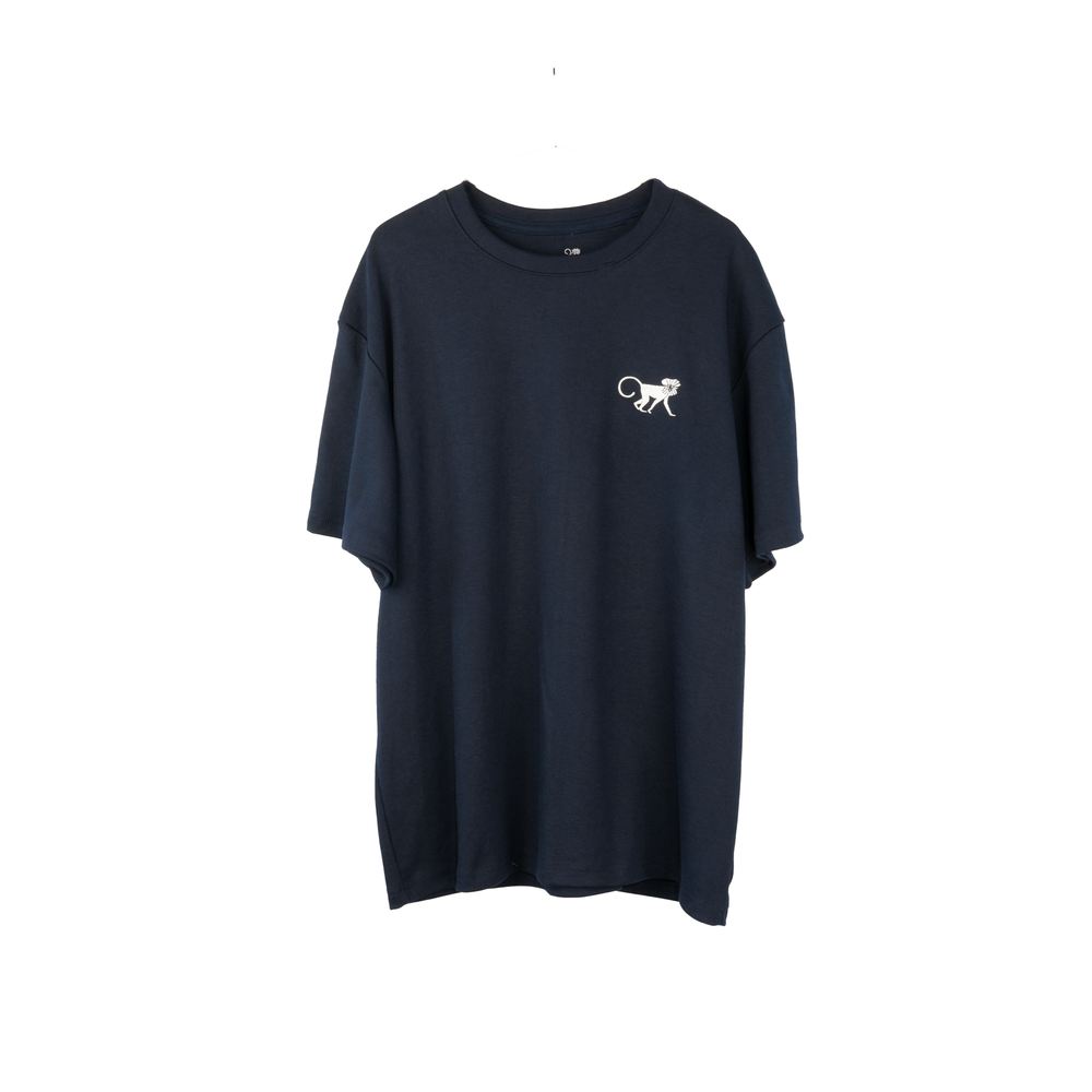 T-shirt Barrio Monkeylion - Azul Oscuro