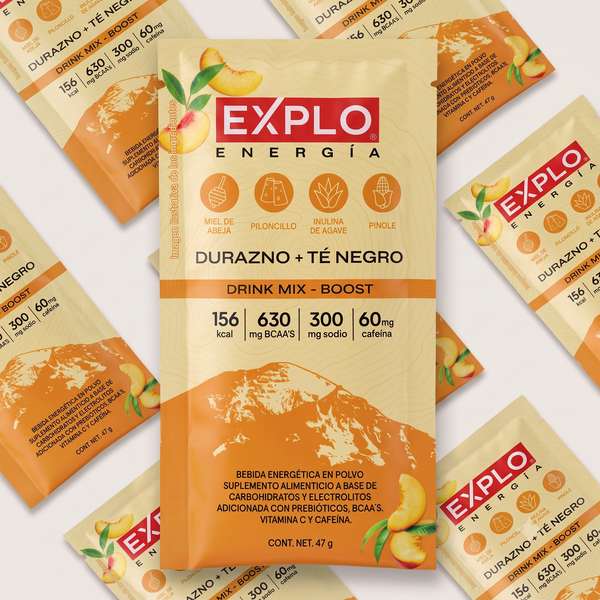 Drink Mix Sabor Durazno + Té Negro 47g