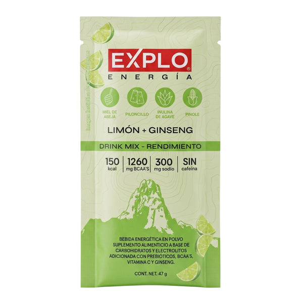 Drink Mix Sabor Limón + Ginseng 47g
