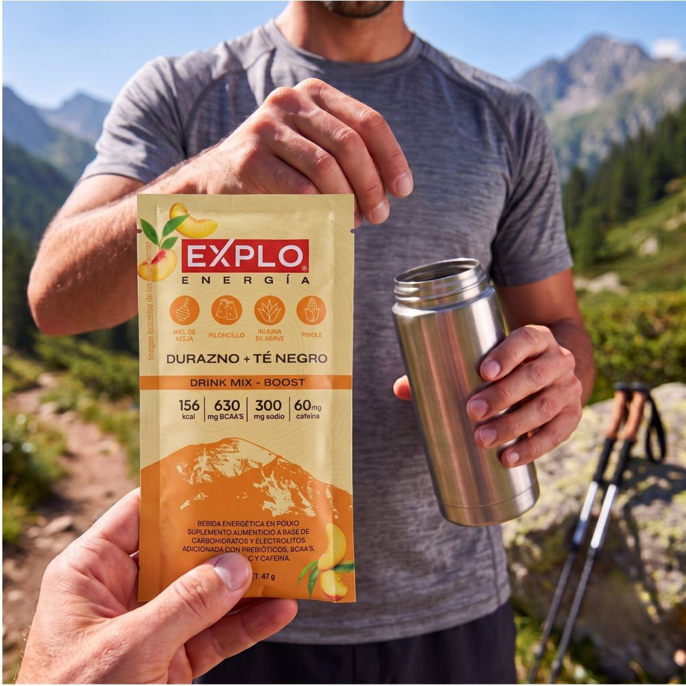Drink Mix Sabor Durazno + Té Negro 47g