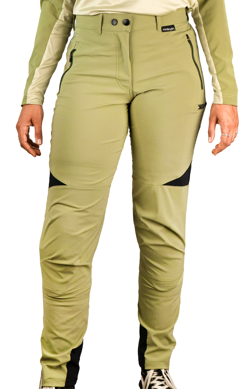 MTB Bio Pants Green - Mujer