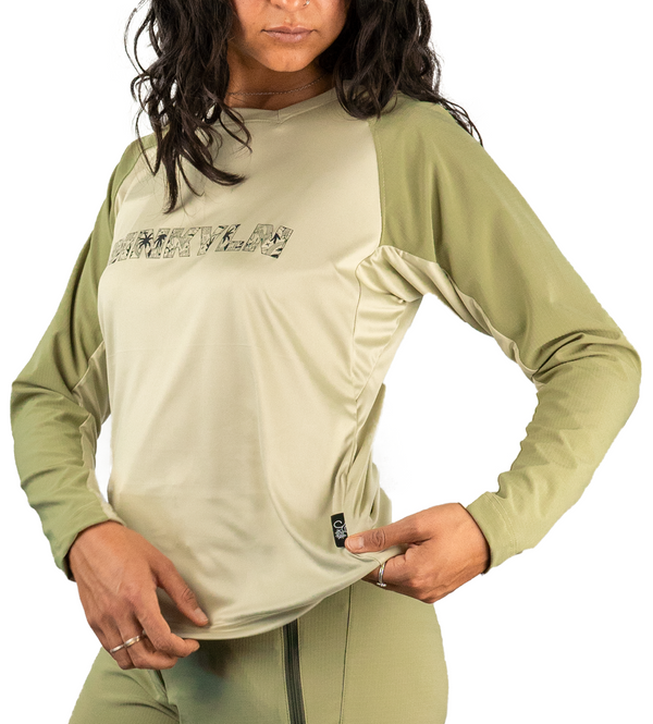 Bio Jersey MTB Green - Mujer
