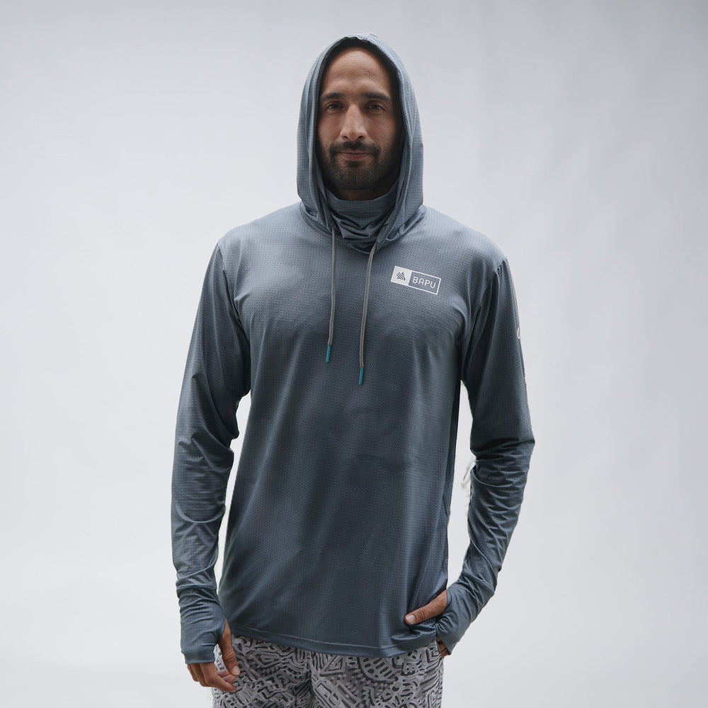 Waterman Fishing Hoodie Gris