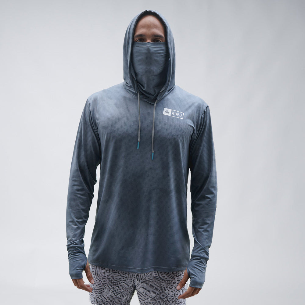 Waterman Fishing Hoodie Gris