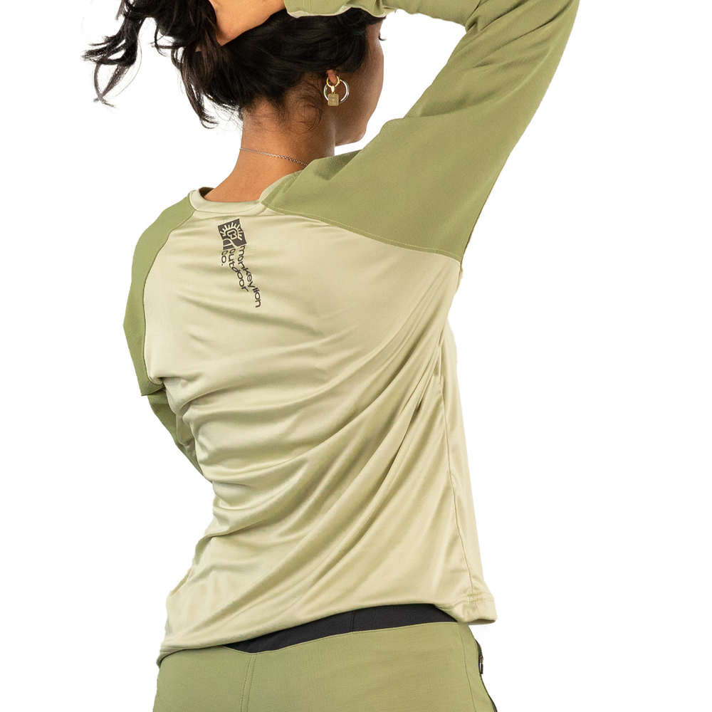 Bio Jersey MTB Green - Mujer