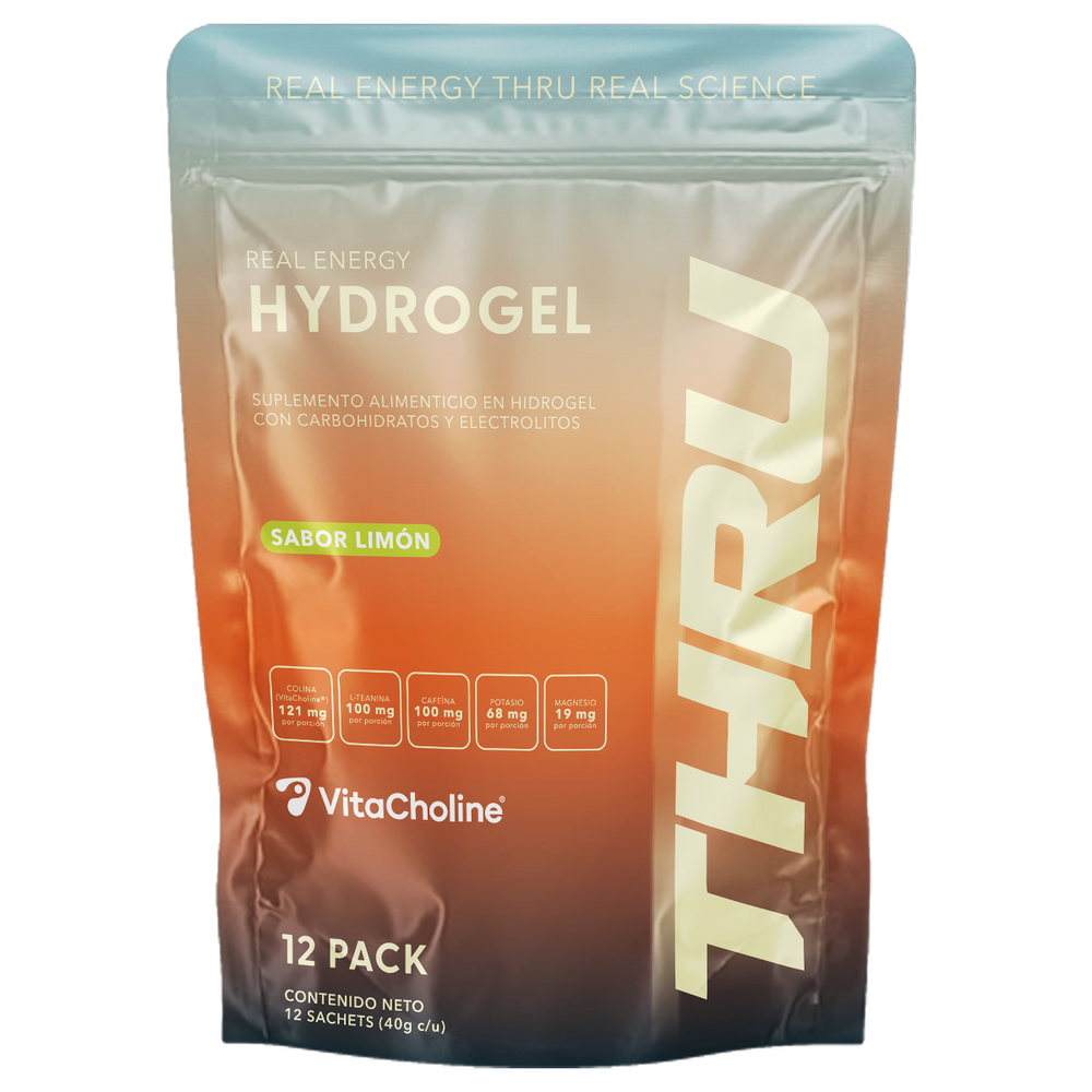 Gel Energetico THRU con Electrolitos y Cafeina