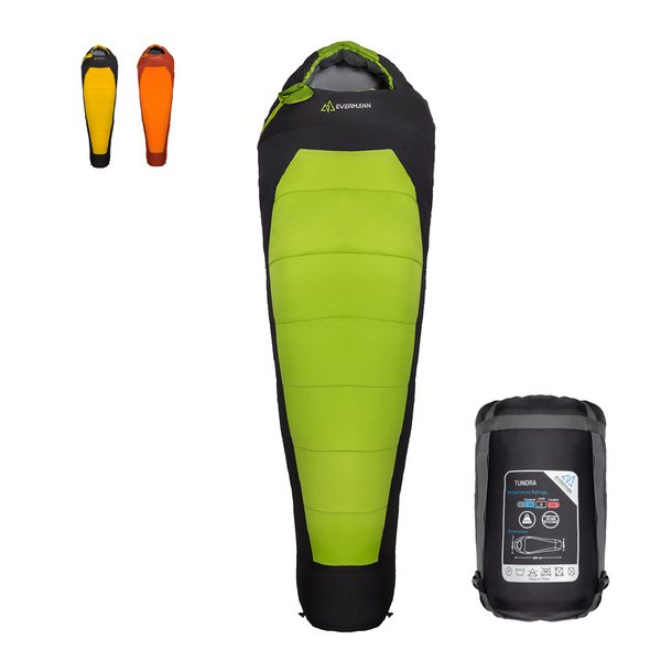 Sleeping Bag Tundra -20°C Verde