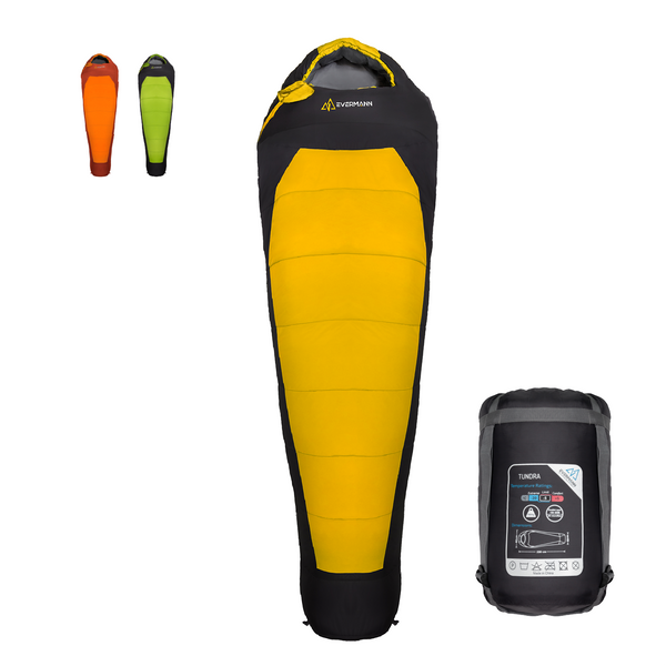 Sleeping Bag Tundra -20°C Amarillo