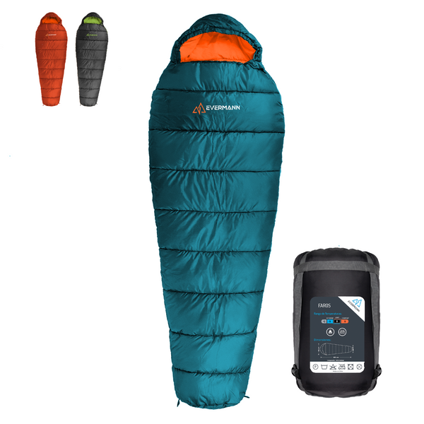 Sleeping Bag Faros -5°C Azul