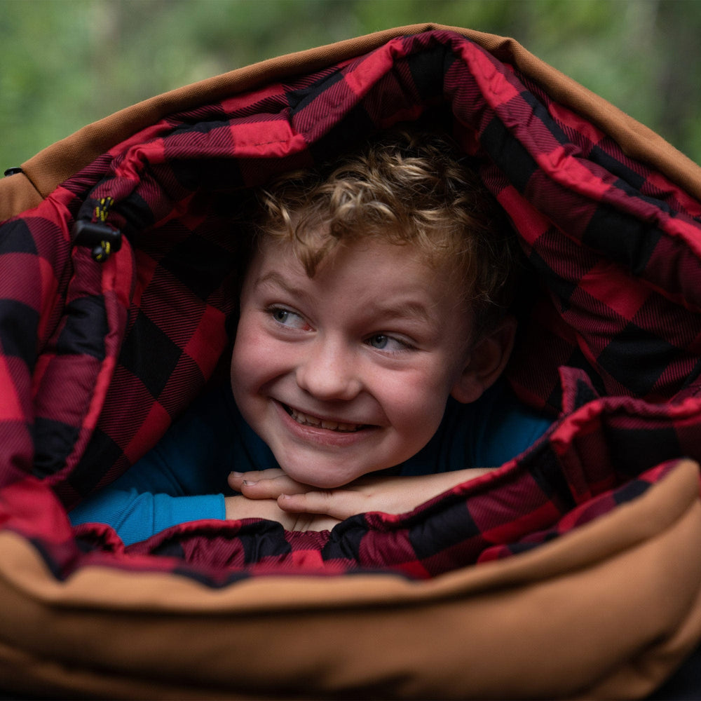 Bolsa de Dormir Li'l Bridger 0˚F Junior Canvas para Niños Teton Sports