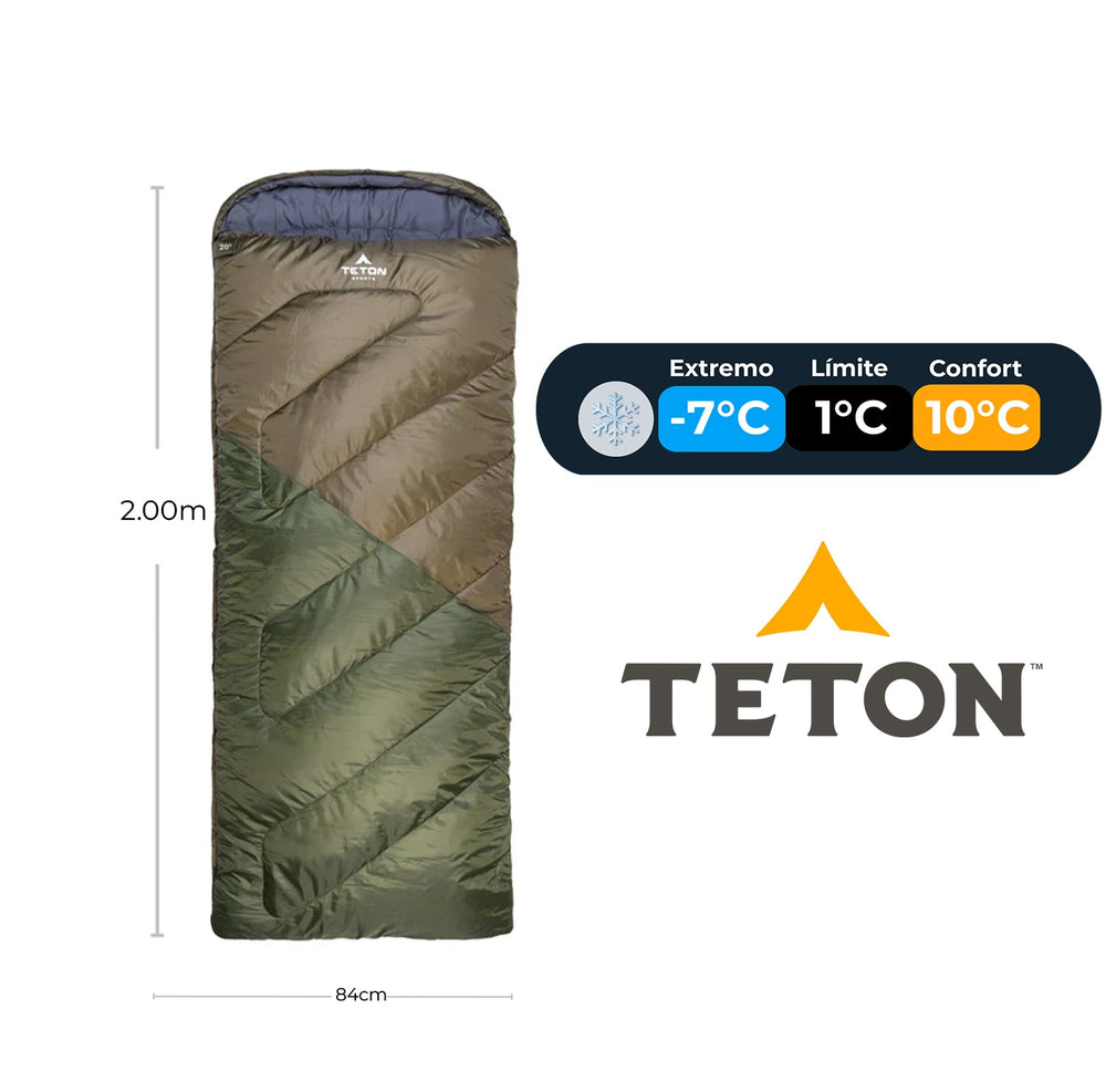Sleeping "Celsius" -7°C (20°F) TETON