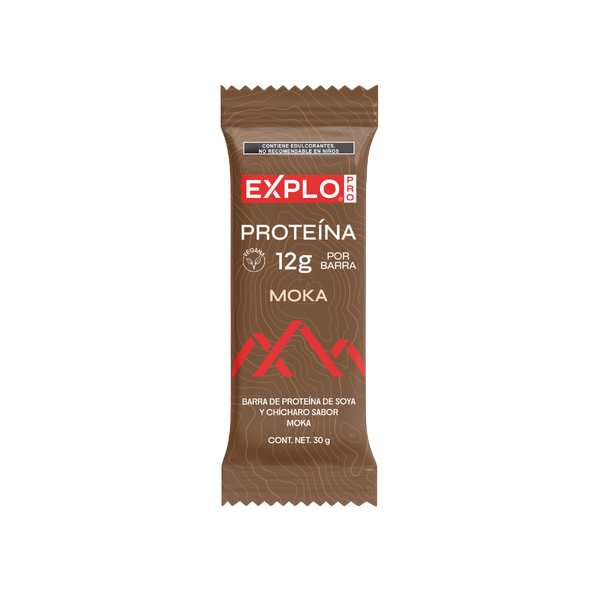 15 Pack Barra de Proteína Mix - 5 cacahuate, 5 moka, 5 chocolate