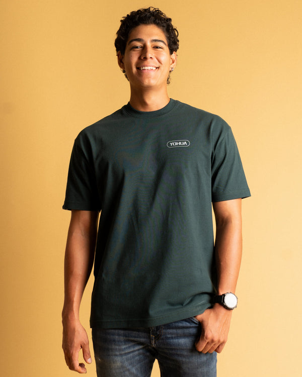 Yohua "Orquídea Pelícano" Heavyweight Tee | 265g