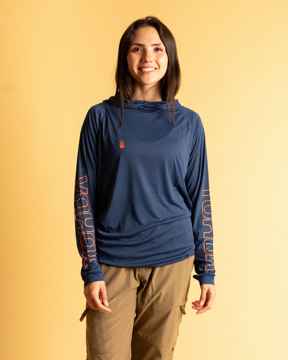 Sun Hoodie Yohua | Serie Híbrida UPF 50+ | Azul